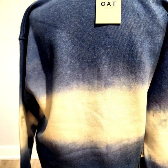 OAT New York Blue Jay Stripe Sweatshirt Size XS NWT - Picture 6 of 11